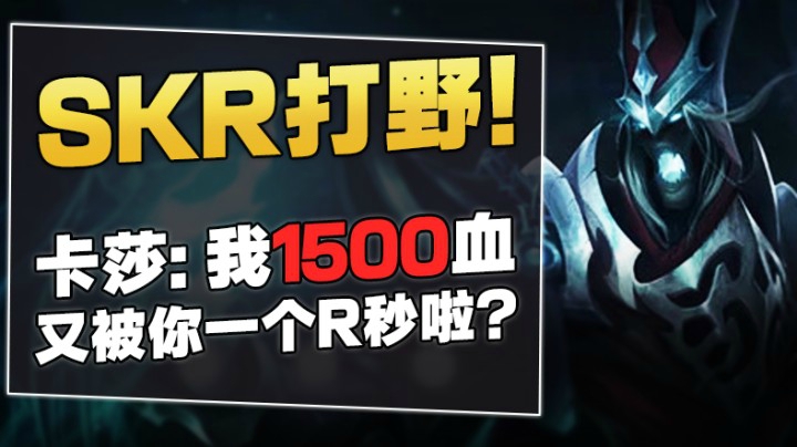 我是卡莎，我报警了，这死歌开了秒人挂！一R秒我1500血