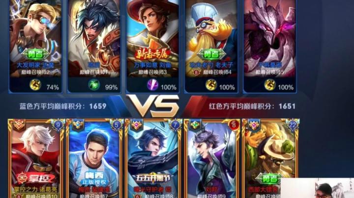 这个国服诸葛亮有点牌面的
