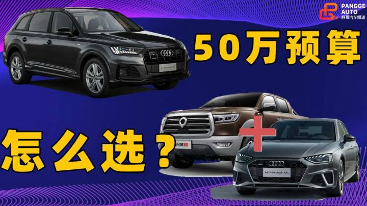《胖哥选车》50万预算，买A4L+长城炮还是二手Q7？
