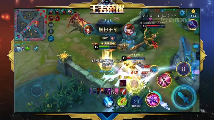 【荣耀TOP5】第12期：无双战神-吕布 闪现只为拿四杀
