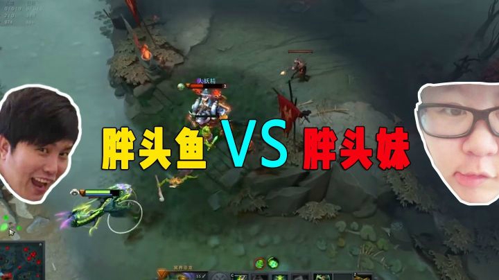 月夜枫：胖头鱼VS胖头妹，谁会赢呢....