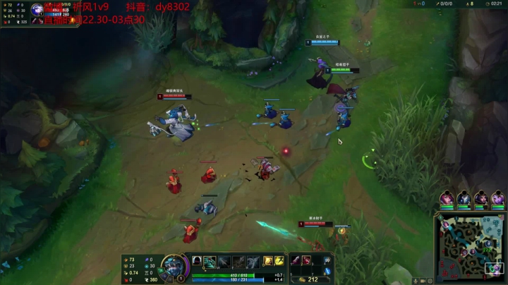 【2020-12-19 03点场】祈风1v9：国服第一VN！一个打八百多个！