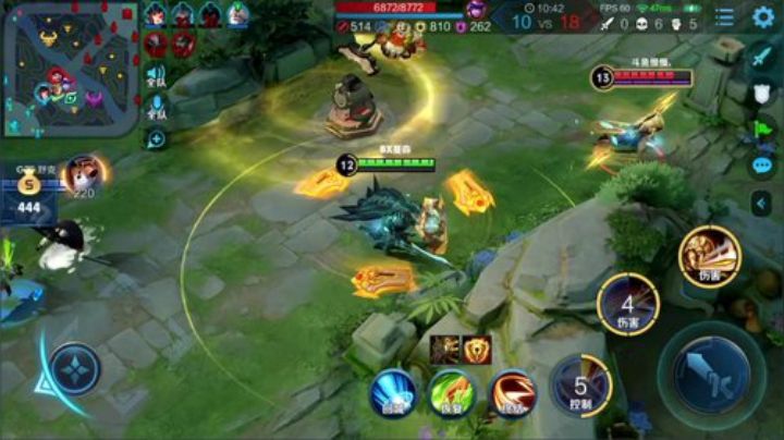 我在斗鱼看林蒙m直播王者荣耀