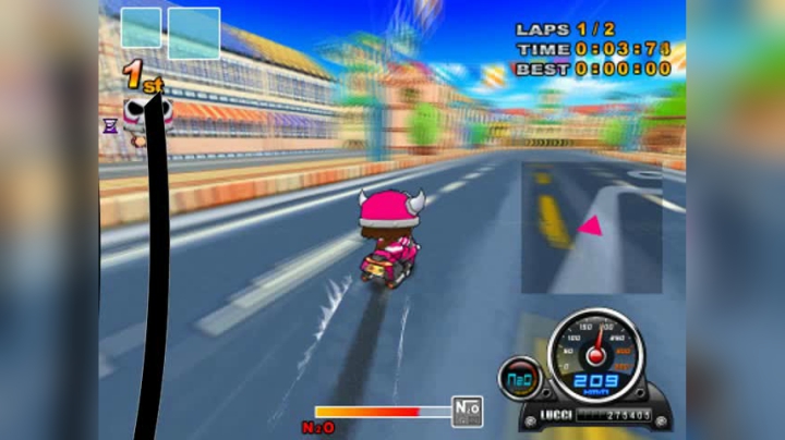 【跑跑卡丁车】DOMODAZZI-L2-城镇高速公路-1.41.07-摩托车SR