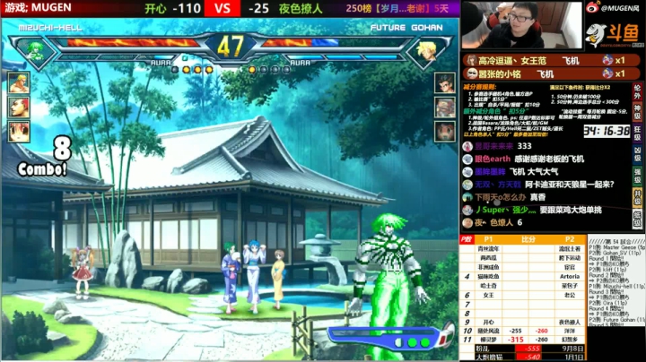 【2020-12-20 18点场】那日的风：【MUGEN】早早早早 大炮