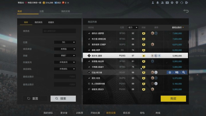 SG位置上最不值得购买的球员汇总,快进来康康你有没有这些球员