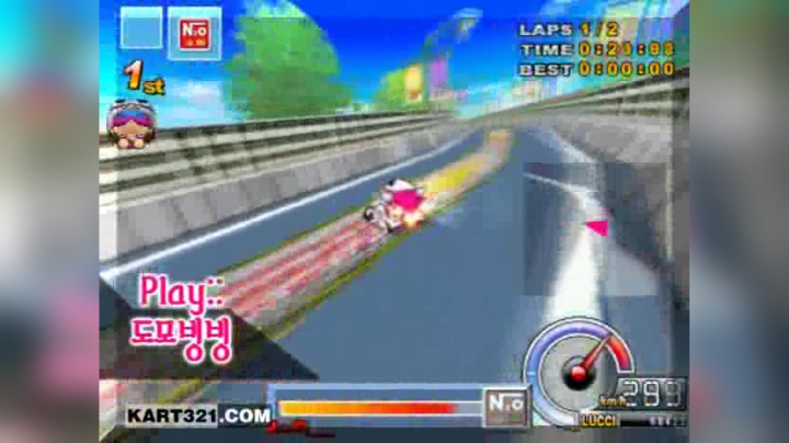 【跑跑卡丁车】DOMODAZZI-L3-城镇高速公路反向-1.45.42-棉花糖SR