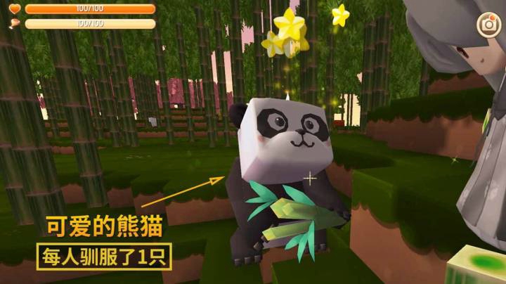 迷你世界164：我和贤弟都想拥有一个宠物，熊猫让我们如愿以偿！