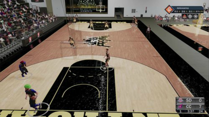 【NBA2K】寅子的精彩时刻 20201222 00点场