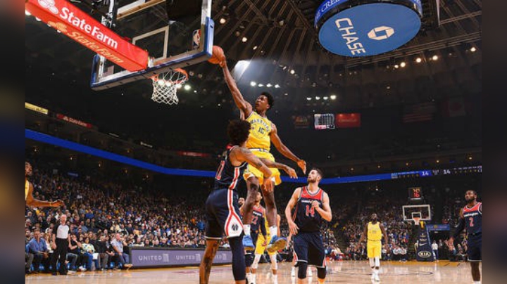 这人空接也太吓人了吧！空接狂人，盖帽神器，达米安.琼斯