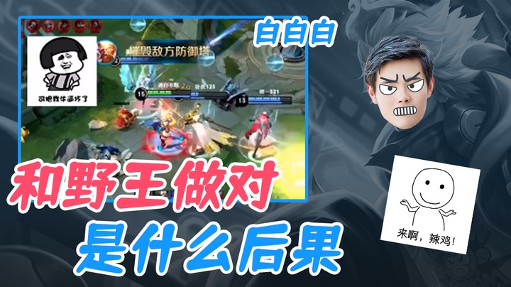 (白白白)和野王做对是什么后果