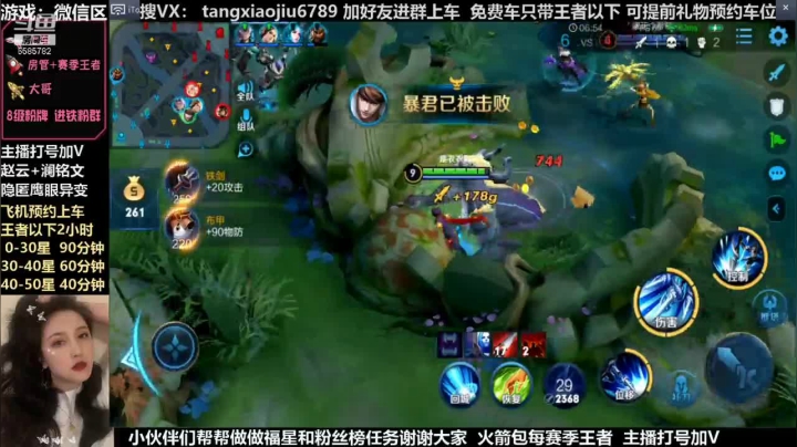 赵云48星带粉上荣耀,15.4评分乱杀完整版