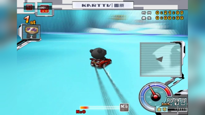 【跑跑卡丁车】KartTv丨雪原-L2-破碎冰原-2.05.69-游侠SR