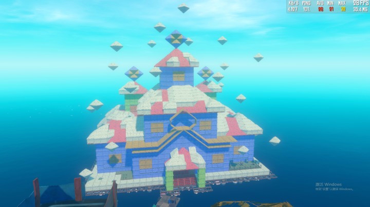 raft建造系列圣诞小房子