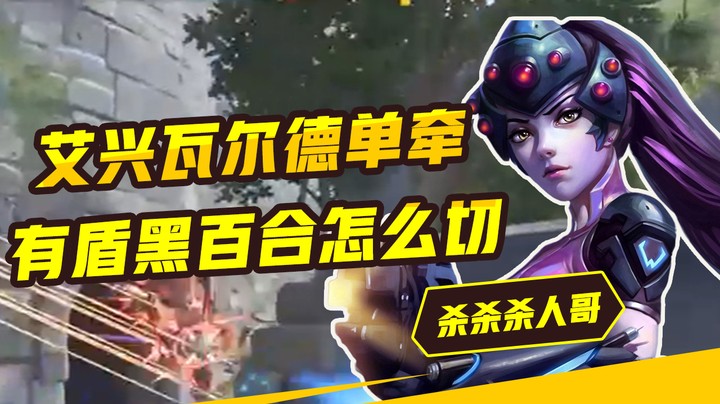 0818艾兴瓦尔德单牵有盾黑百合怎么切