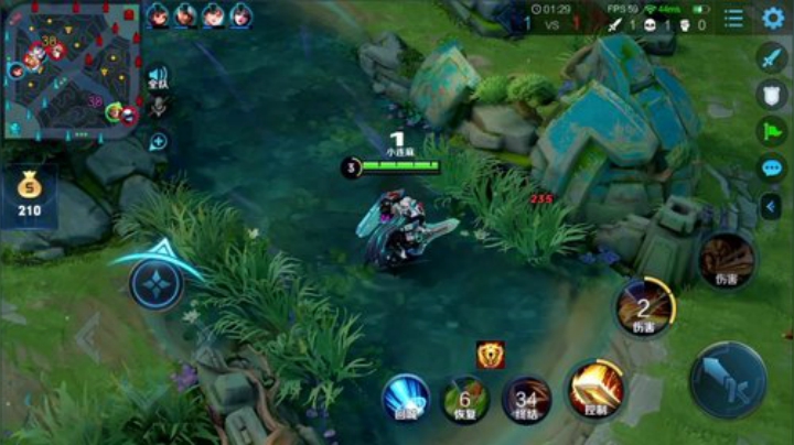 我在斗鱼看林蒙m直播王者荣耀