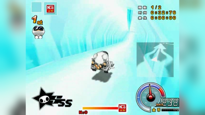 【跑跑卡丁车】wRc丨Sss丶-L2-冰山滑雪场-2.22.22-棉花糖SR