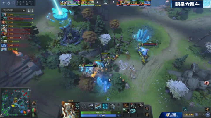 斗鱼DOTA2 冬季狂欢节 明星大乱斗 第二场 12.24