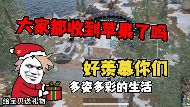 圣诞节你们都收到苹果了吗