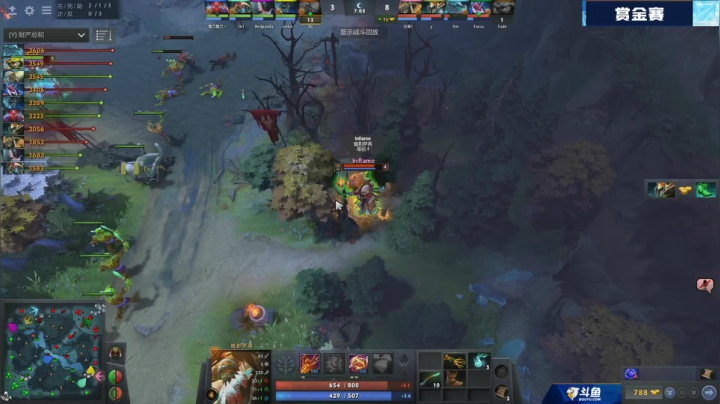 斗鱼DOTA2 冬季狂欢节 赏金赛 第一场 12.23