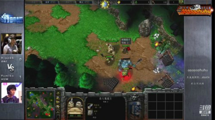 【魔兽争霸】opopophuhu的精彩时刻 20201225 11点场