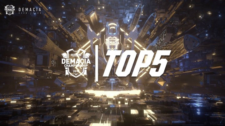 德杯淘汰赛第二日TOP5