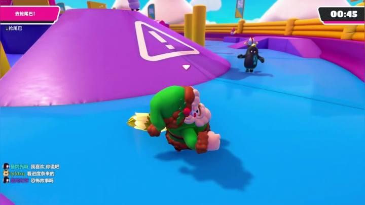 【2020-12-24 21点场】是七宝呀：平安夜来看七宝玩糖豆人吧~