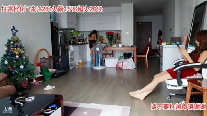 我在斗鱼看越南皇上直播户外