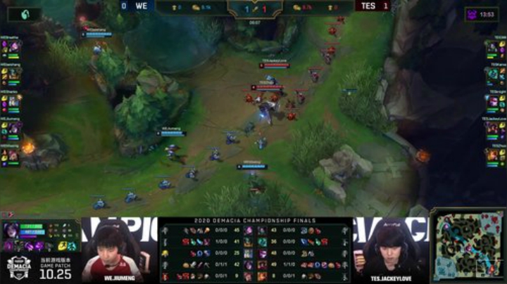 【英雄联盟】英雄联盟赛事的精彩时刻 20201229 07点场