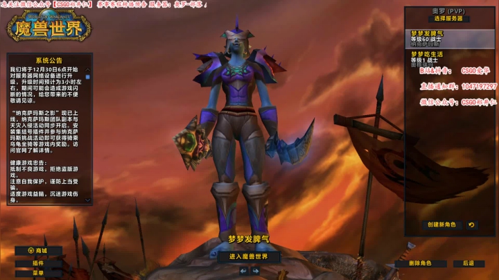 【2020-12-29 18点场】迷人的花哥：【爱华】CSGO打的真爽，玩魔兽了