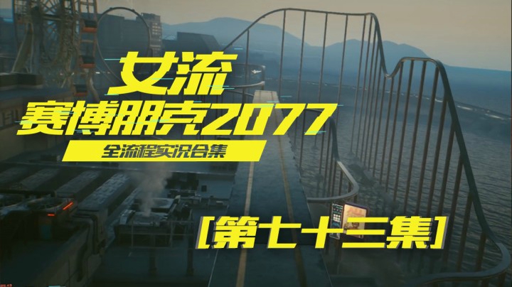赛博朋克2077（73）好家伙，我直接在游戏里坐过山车