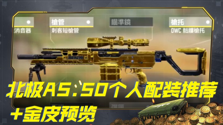北极AS.50个人配装推荐+金皮预览