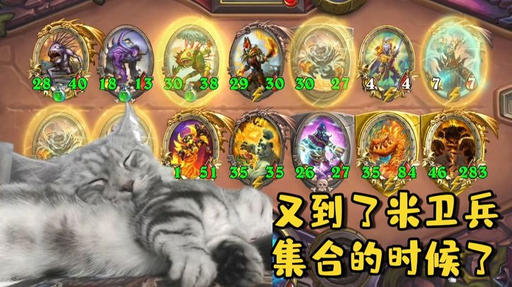 酒馆战棋2020最后一天 米卫兵又双叒叕集合啦！