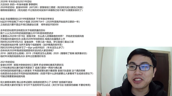 超人JAX祝大家元旦快乐，2020年总结，2021年目标