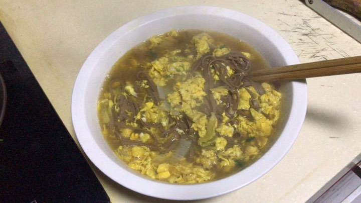 做鸡蛋面