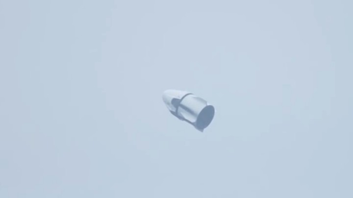 SpaceX Pad 火箭测试