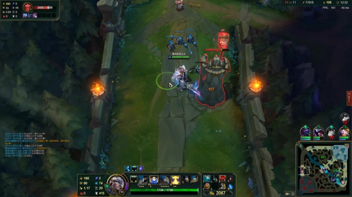 12.28上对提莫26杀4杀