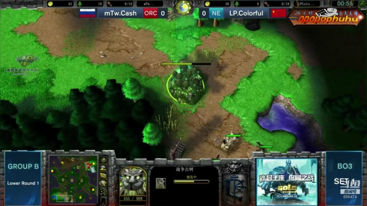 【魔兽争霸】opopophuhu的精彩时刻 20210105 10点场