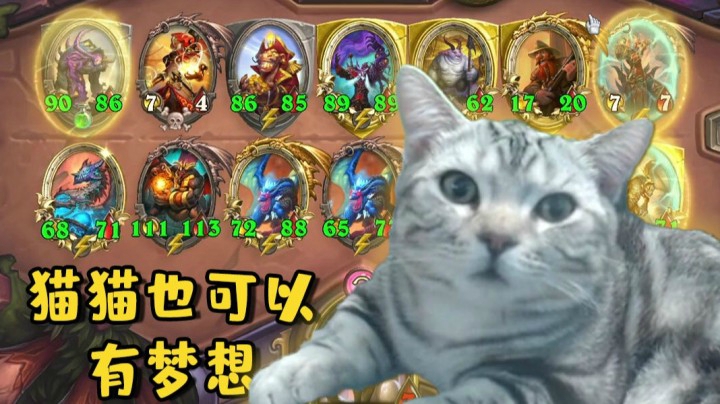 酒馆战棋猫猫能有什么坏心眼呢？