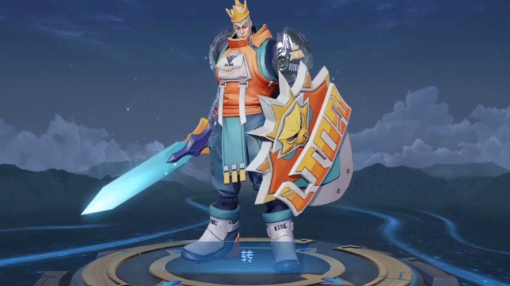 亚瑟1级战令皮肤—潮玩骑士王