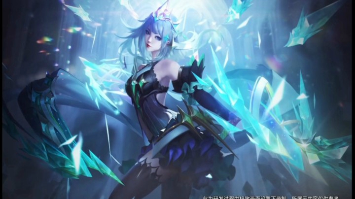 虞姬传说皮肤—启明星使技能特效