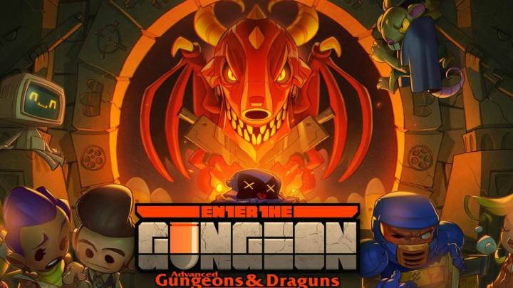 挺进地牢BOSS模式RUSH模式,好久没玩各种挨打Enter the Gungeon