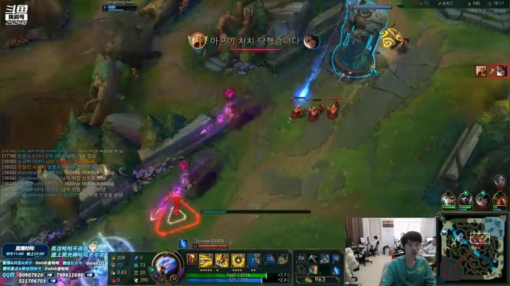 我在斗鱼看金咕咕金咕咕doinb直播英雄联盟