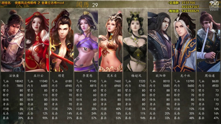 【2021-01-08 00点场】泫漓：侠客前传之新金庸立志传mod