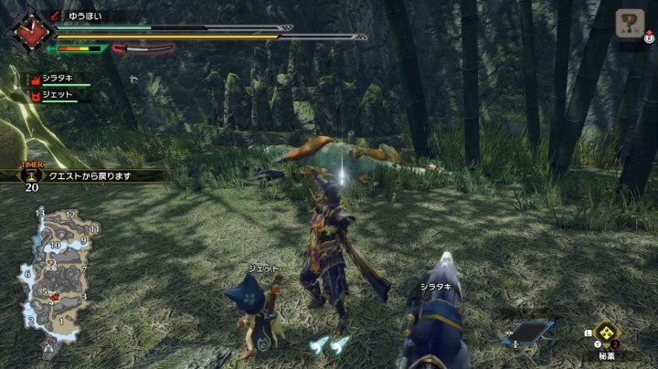 《怪物猎人：崛起》太刀讨伐“镰鼬龙王”体验