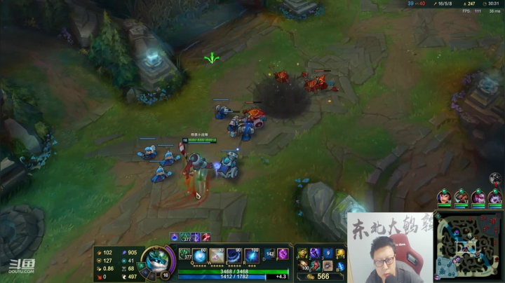 【英雄联盟】东北大鹌鹑的精彩时刻 20210110 00点场