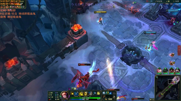 【2021-01-07 11点场】地球胖丶驴酱：吸血鬼之神峡谷小号冲王者  冲冲冲