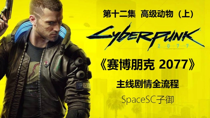 【子御】《赛博朋克 2077》主线剧情全流程攻略实况第十二集 高级动物（上）