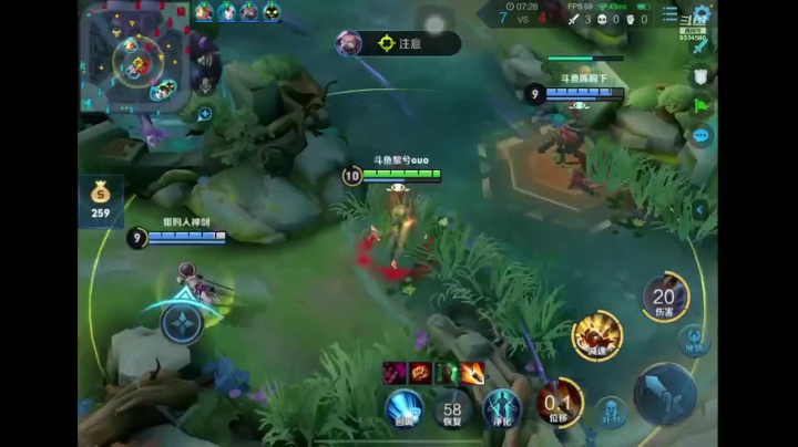 黎兮的训练赛极限操作