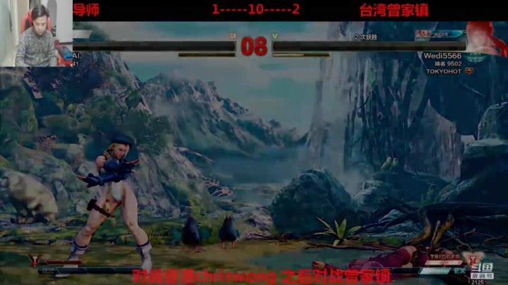 街霸5小孩导师关键的1血反杀！在顶级高手面前只需要一个机会